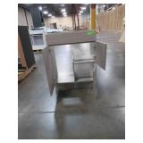 Glacier Bay Jayli 24 in. Vanity in Haze (No Top) Model JA24P2-HE