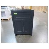Home Decorators Collection Clady 24.50 in. Bath Vanity in Deep Blue (No Top) Model HD2024P2-DB