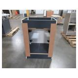 Home Decorators Collection Clady 24.50 in. Bath Vanity in Deep Blue (No Top) Model HD2024P2-DB