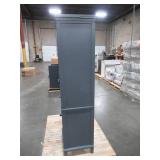 Home Decorators Collection Merryfield 65 in. Floor Linen Tower in Dark Blue-Gray (Damage To Top See Photos) Model 19112-LT20-DG