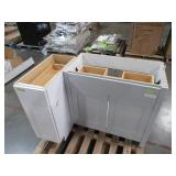 WHOLESALE MIXED PALLET OF MISCELLANEOUS  CABINETS WITH DAMAGE
