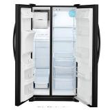 Frigidaire 25.5-cu ft Side-by-Side Refrigerator with Ice Maker (Black) LFSS2612TE - Does Not Run.