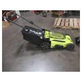 Ryobi 20 in. 40-Volt Brushless Lithium-Ion Cordless Battery Walk Behind Push Lawn Mower 6.0 Ah Battery/Charger Not Included - Tool Only!