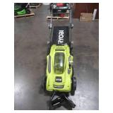 Ryobi 20 in. 40-Volt Brushless Lithium-Ion Cordless Battery Walk Behind Push Lawn Mower 6.0 Ah Battery/Charger Not Included - Tool Only!  - DOES NOT WORK - FOR PARTS/RESTORE.