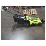 Ryobi 20 in. 40-Volt Brushless Lithium-Ion Cordless Battery Walk Behind Push Lawn Mower 6.0 Ah Battery/Charger Not Included - Tool Only!  - DOES NOT WORK - FOR PARTS/RESTORE.