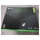 HARD TO FIND FOR THE HOLIDAYS! Microsoft Xbox Series X 1TB Video Game Console - Black - Refurbished, Model 1882 - WORKS GREAT! INCLUDES CABLES AND CONTROLLER LOW RESERVE OF $600.00!
