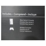 HARD TO FIND FOR THE HOLIDAYS! Microsoft Xbox Series X 1TB Video Game Console - Black - Refurbished, Model 1882 - WORKS GREAT! INCLUDES CABLES AND CONTROLLER LOW RESERVE OF $600.00!