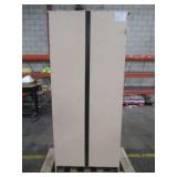 Systembuild Ameriwood SystemBuild Farmington 31.5" Wide Storage Cabinet, Rustic, 7532096COM - Some Damage On RH Top Front Side Corner.
