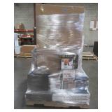WHOLESALE MIXED PALLET OF MISCELLANEOUS HUMIDIFIERS, TOOLS, FLOORING AND MORE!