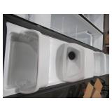 Frigidaire 25.5-cu ft Side-by-Side Refrigerator with Ice Maker (Black) LFSS2612TE - Does Not Run.