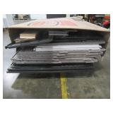 Rubbermaid 7 ft. x 7 ft. Storage Shed, 2119053 - Open Carton - Did not see hardware, maybe missing other parts.