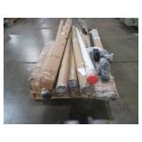 WHOLESALE MIXED PALLET OF MISCELLANEOUS BED FRAMES AND BUILDING MATERIALS!