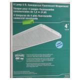 Metalux WS Series Wraparound Light (Actual: 48-in x 15.38-in x 2.63-in) WS432.