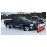 2002 Dodge Ram 1500 SLT 4x4 w/ Plow