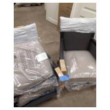 2 Brown Jordan Greystone Patio Lounge Chair with Sparrow