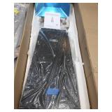 40,000 BTU Hammered Black Propane Outdoor Flame Patio Heater