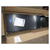 HUSKY Ready-to-Assemble 24-Gauge Steel Freestanding Garage Cabinet in Black (36 in. W x 72 in. H x 18 in. D)