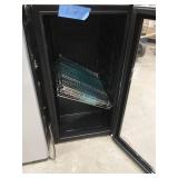 WHYNTER 17 in. 120 (12 oz.) Can Cooler in Black/Stainless Steel AND MAGIC CHEF 4.4 cu. ft. Mini Refrigerator in Stainless Look