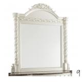 ASHLEY FURNITURE  Cassimore North Shore Pearl Silver Bedroom Mirror