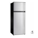 VISSANI 7.1 cu. ft. Top Freezer Refrigerator in Stainless Steel Look