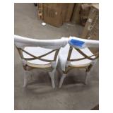 Cafton Weathered Oak Crossback Chair (Set of 2)