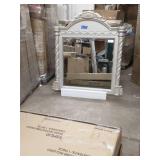 ASHLEY FURNITURE  Cassimore North Shore Pearl Silver Bedroom Mirror