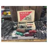 Vintage MARX O-Scale Train-Tracks-Cars-Accessories
