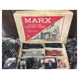 Vintage MARX O-Scale Train-Tracks-Cars-Accessories