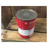Vintage "Snobil" Snowmobile Oil Full Quart
