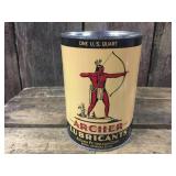 Vintage "Archer" Lubricants Aircraft Grade Full Quart