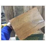 Vintage Tube Repair Tins in Wooden Chocolate Box