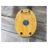 Vintage Crosby-Western Triple Block Pulley