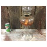 Antique Glass Kerosene Lamp