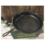 Vintage BSR "Red Mountain" 14A Cast Iron Skillet
