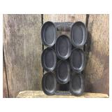 Vintage "Waterman" Cast Iron Gem Pan
