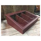Vintage Look Countertop Display Cabinet