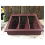 Vintage Look Countertop Display Cabinet