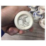 7 Vintage Spode Copeland England Demitasse Cups & Saucers