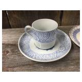7 Vintage Spode Copeland England Demitasse Cups & Saucers
