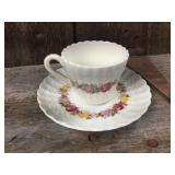 7 Vintage Spode Copeland England Demitasse Cups & Saucers