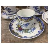 8 Vintage Spode Copeland England Demitasse Cups & Saucers