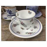 8 Vintage Spode Copeland England Demitasse Cups & Saucers