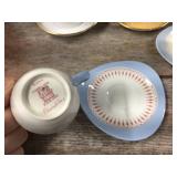 8 Vintage Spode Copeland England Demitasse Cups & Saucers