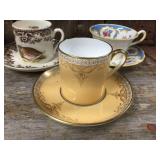 8 Vintage Spode Copeland England Demitasse Cups & Saucers