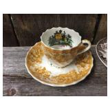 8 Vintage Spode Copeland England Demitasse Cups & Saucers