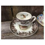 8 Vintage Spode Copeland England Demitasse Cups & Saucers