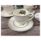 8 Vintage Spode Copeland England Demitasse Cups & Saucers
