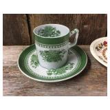 8 Vintage Spode Copeland England Demitasse Cups & Saucers
