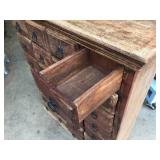 Early Antique 28 Drawer Apothecary Cabinet
