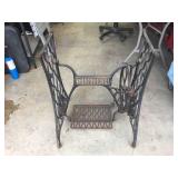 Antique Cast Signer Sewing Machine Base/Steampunk Table